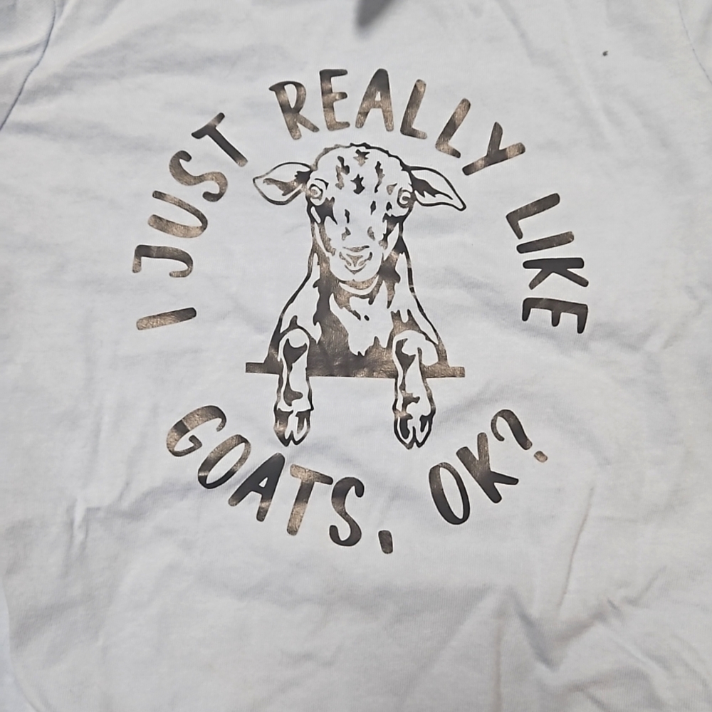 I just really like goats shirt